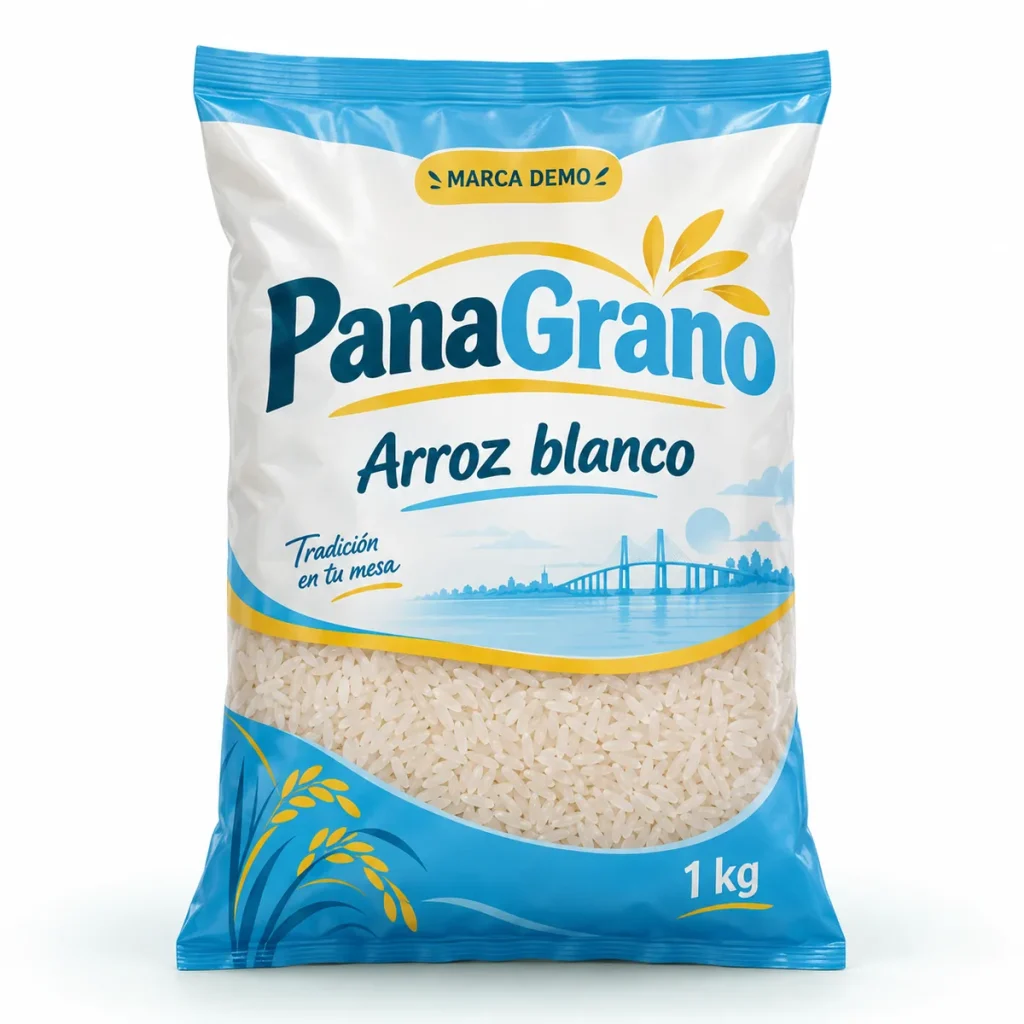 Arroz blanco — marca demostrativa