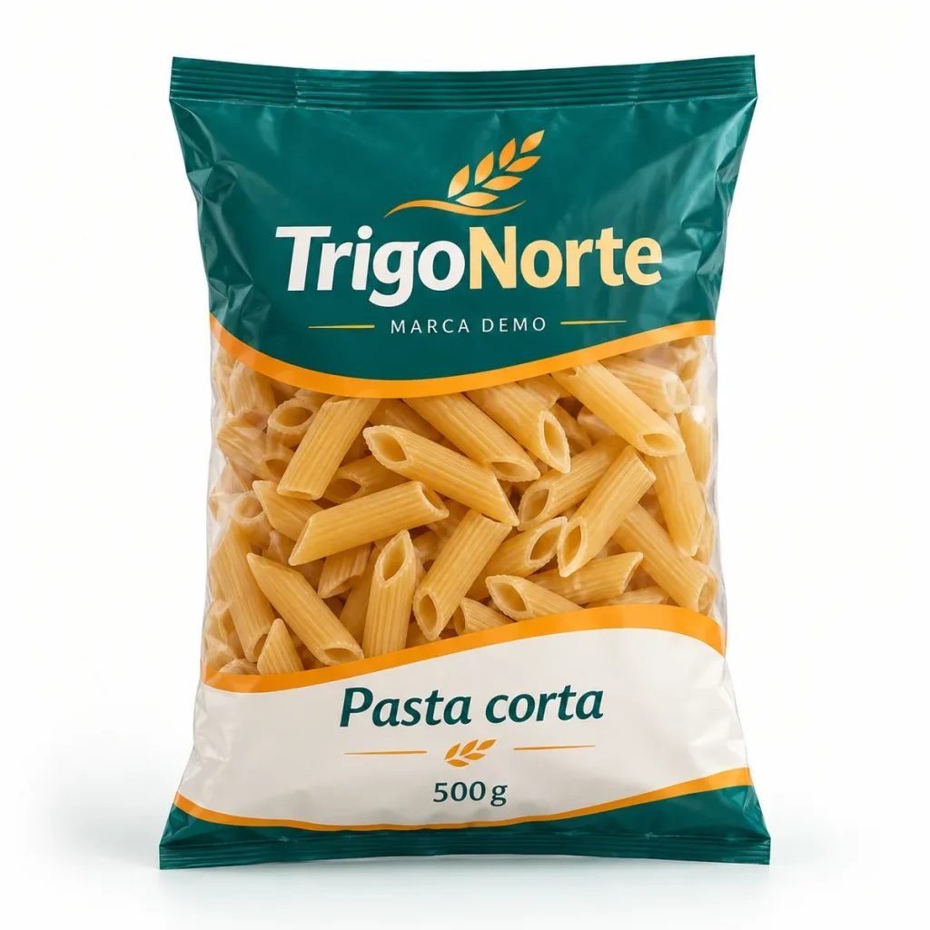 Pasta corta — marca demostrativa