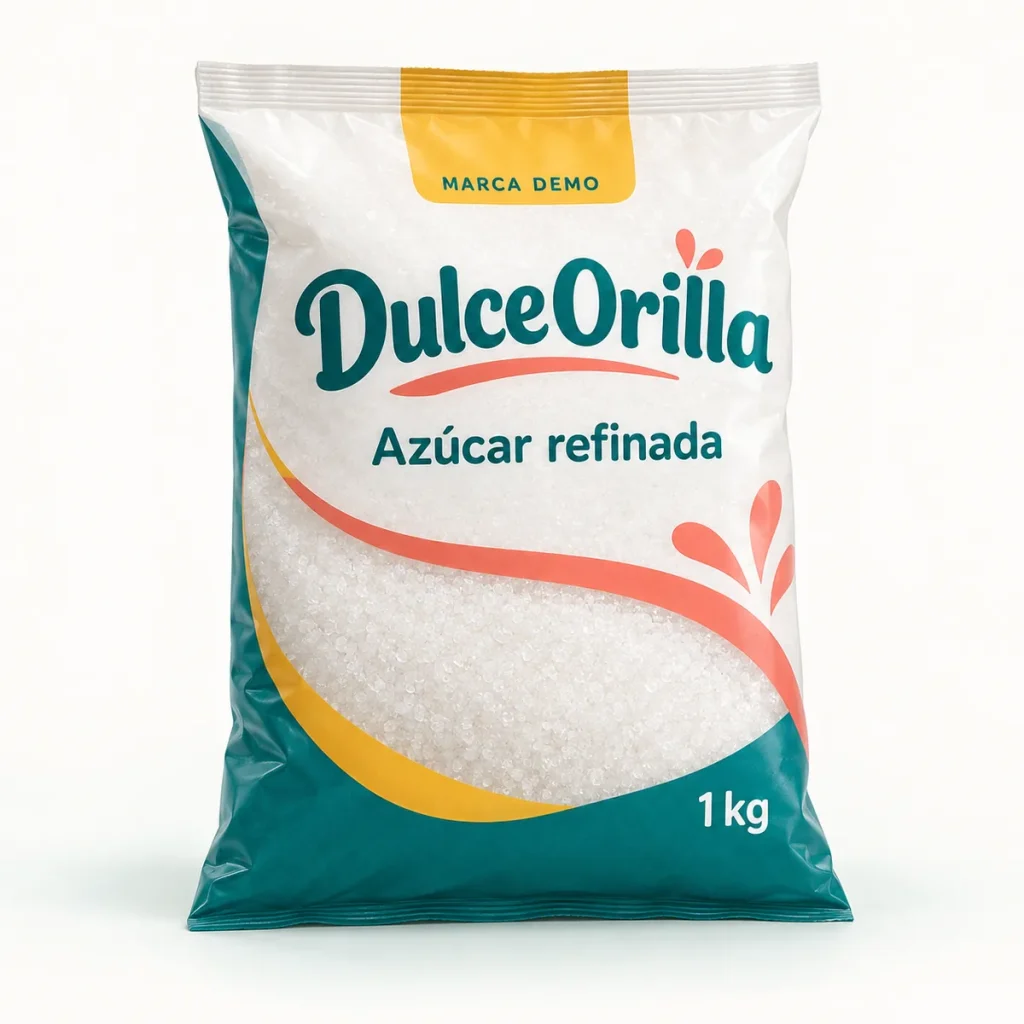 Azúcar refinada — marca demostrativa