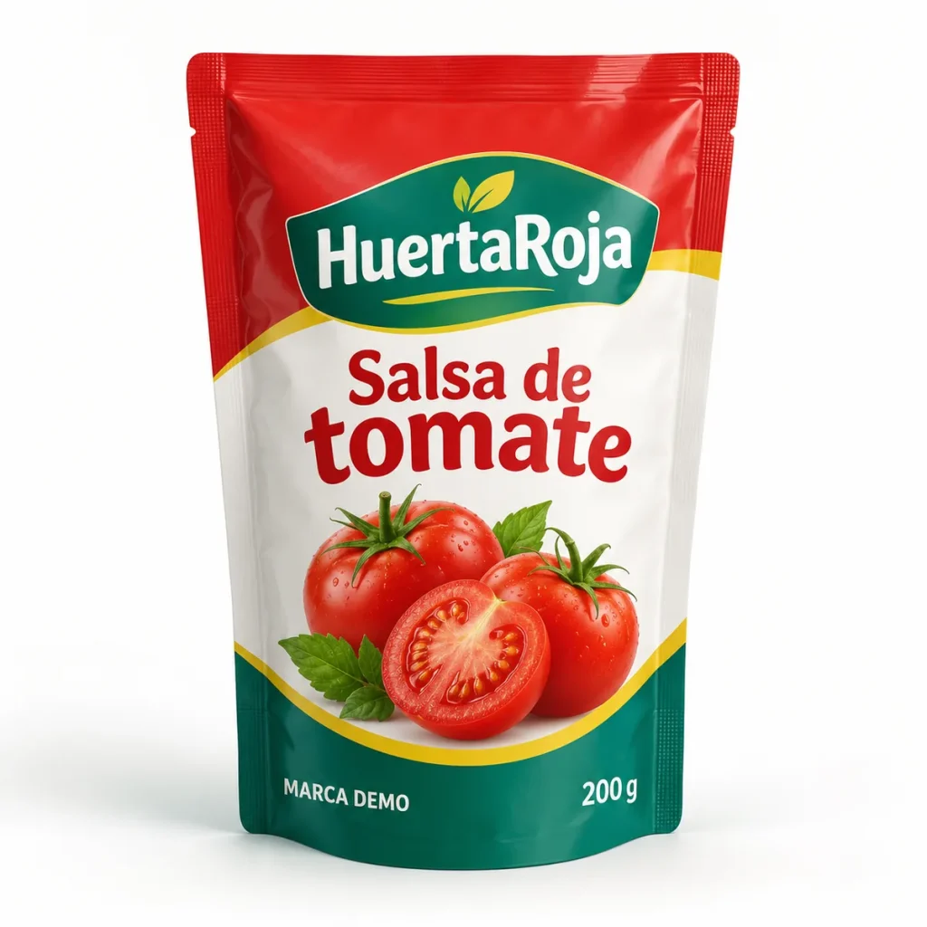 Salsa de tomate — marca demostrativa