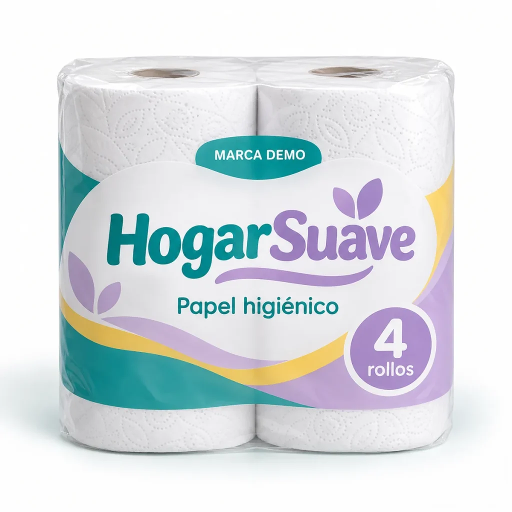 Papel higiénico — marca demostrativa