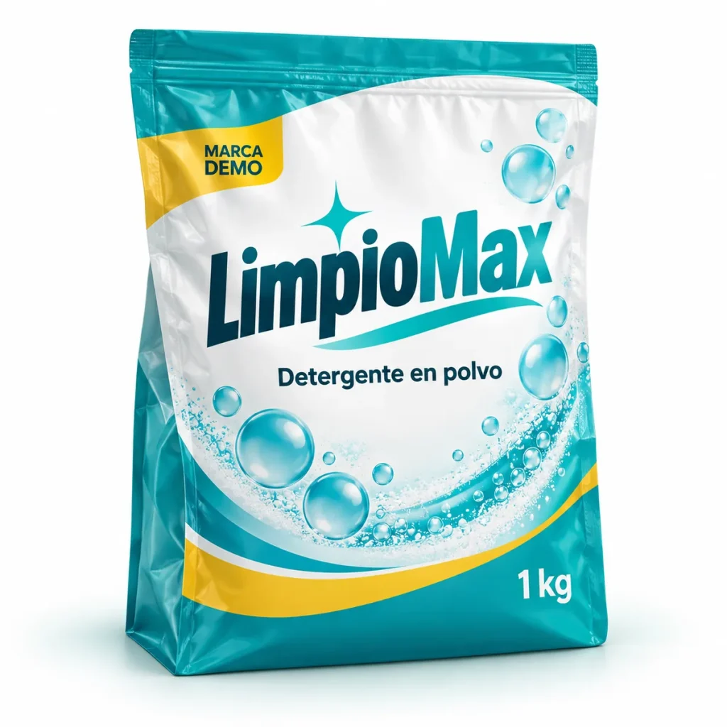 Detergente en polvo — marca demostrativa